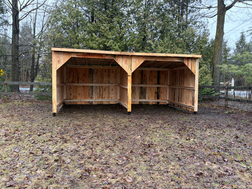 Abris de chevaux 10x20